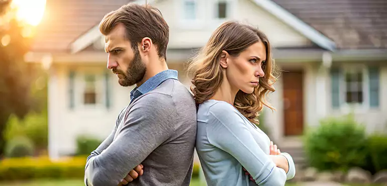 The House Is Sold After One Partner Keeps It For A Specified Time in Akron, OH