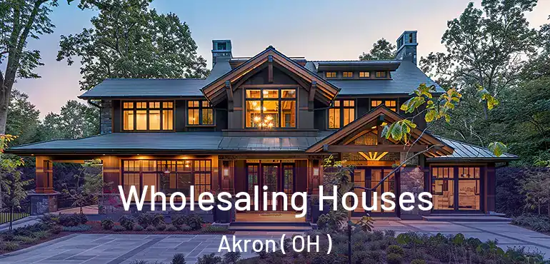  Wholesaling Houses Akron ( OH )